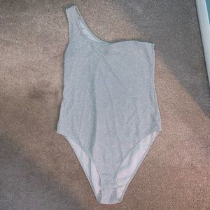 H&M One shoulder body suit